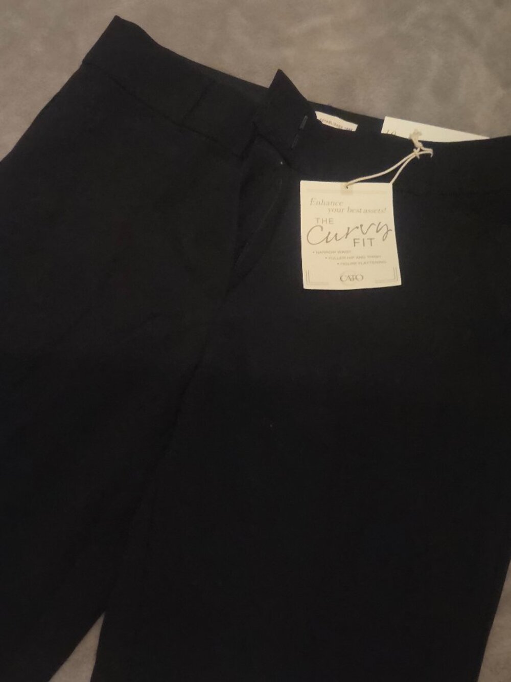Cato Wide Leg Curvy Fit Pant